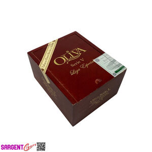 Oliva Serie V No4 Empty Wooden Cigar Box 4.75x6x3